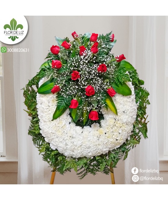 CORONA CORAZÓN RESPLANDECIENTE